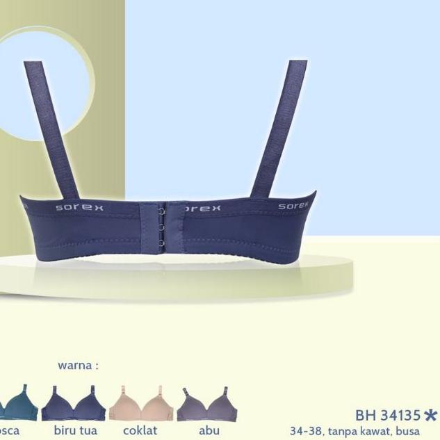 ➪ Bra SOREX 34135 / BH Sorex Tanpa Kawat / T-shirt Bra Sorex ☂