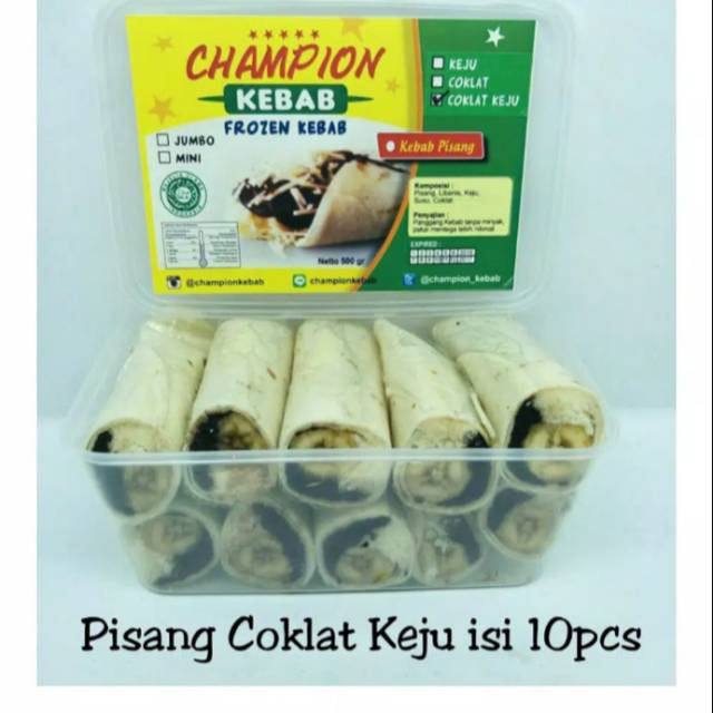 

KEBAB PISANG CHAMPION FROZEN