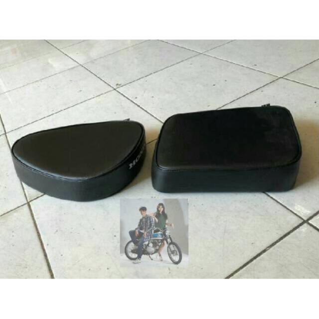 JOK HONDA C70 CT0 PISPOT PISAH/Jok honda c50 c70 pispot pisah hitam
