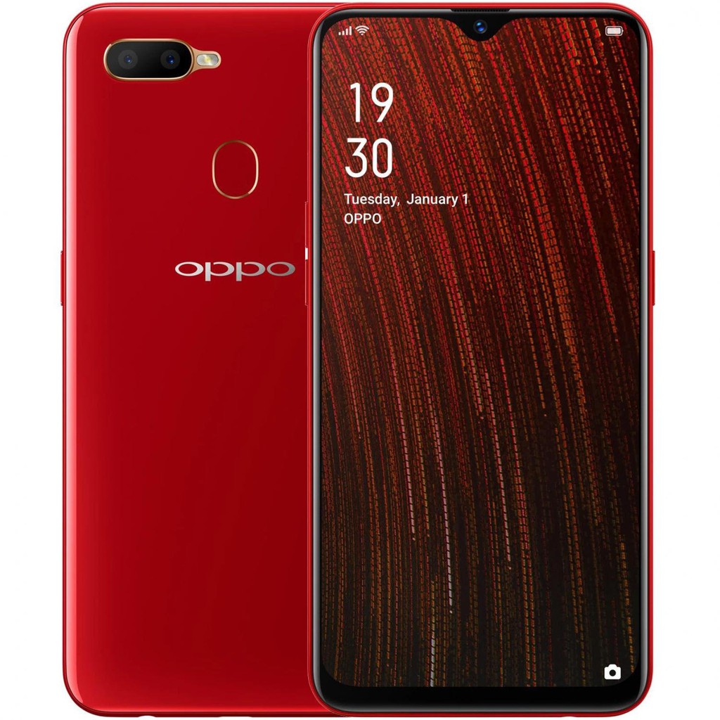 HP OPPO A5s RAM 3/32GB GARANSI 1 TAHUN-A5S 3/32GB RED