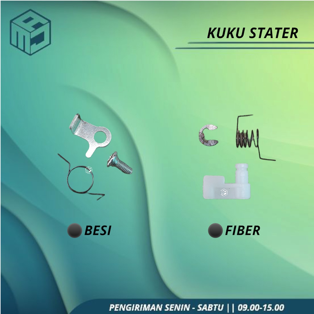 Kuku Stater Fiber Besi Mesin Chainsaw Kecil Senso Mini 5200/5800