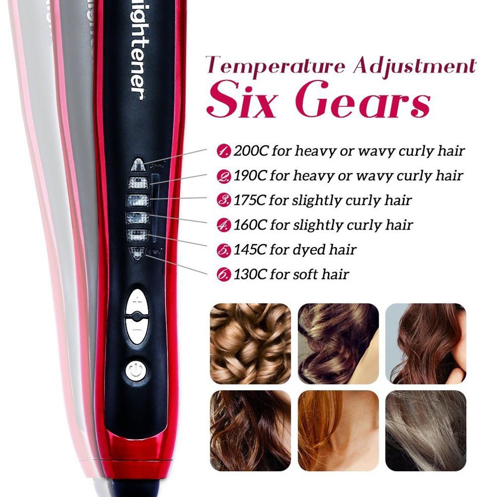 Sisir Catok Pelurus Rambut Hair Straightener ASL 908