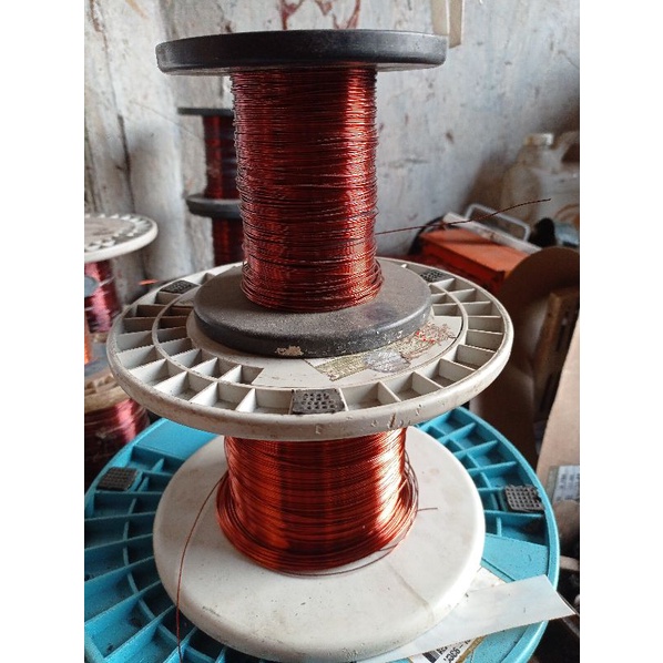 kawat tembaga enamel/email supreme ukuran 0,40 /0,45/0,55/1,10/1,20/1,30