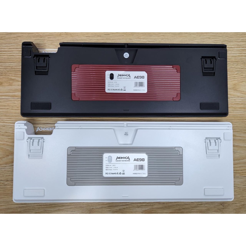 MONKA AE98 GASKET Mechanical Keyboard ( Barebone Kit ) RGB - HOTSWAP