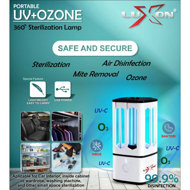NEW NORMAL PRODUCTS - Portable Sterilization Lamp UV OZONE