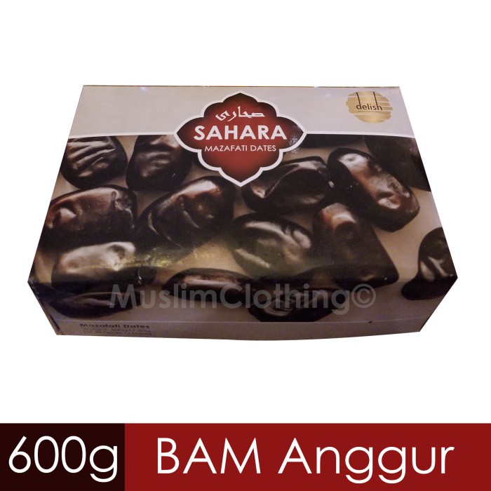 

Kurma Anggur Madu BAM 600gr SAHARA Premium Quality Dates