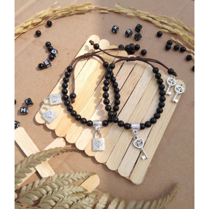 GELANG COUPLE KUNCI GEMBOK / GELANG PASANGAN