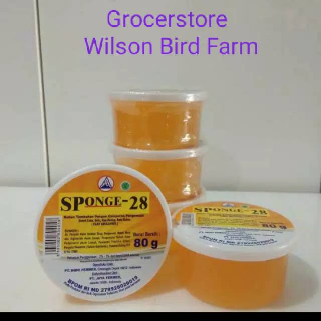 

Sponge 28 Emulsifier SP 80 gram