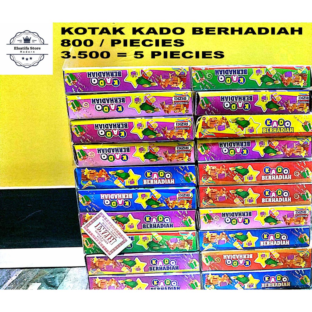 Kotak Kado Berhadiah Shopee Indonesia