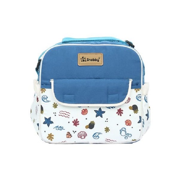 Snobby Tas Bayi Kecil Beach Series Saku Print - TPT 7172 / Diaper Bag Bayi / Tas Tempat Perlengkapan