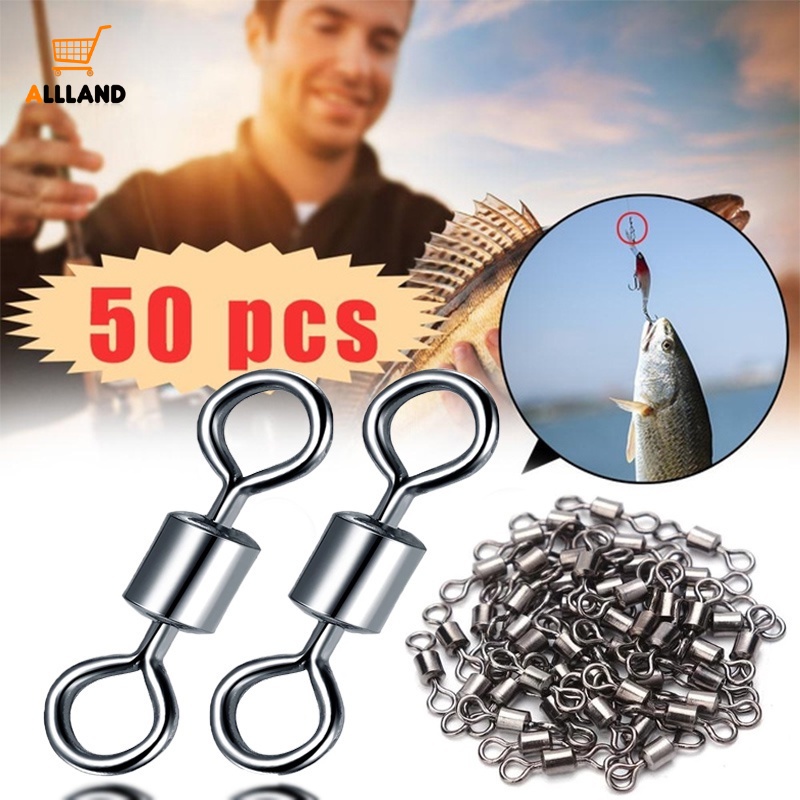 50 Pcs Kili-Kili Pancing Bahan Stainless Steel