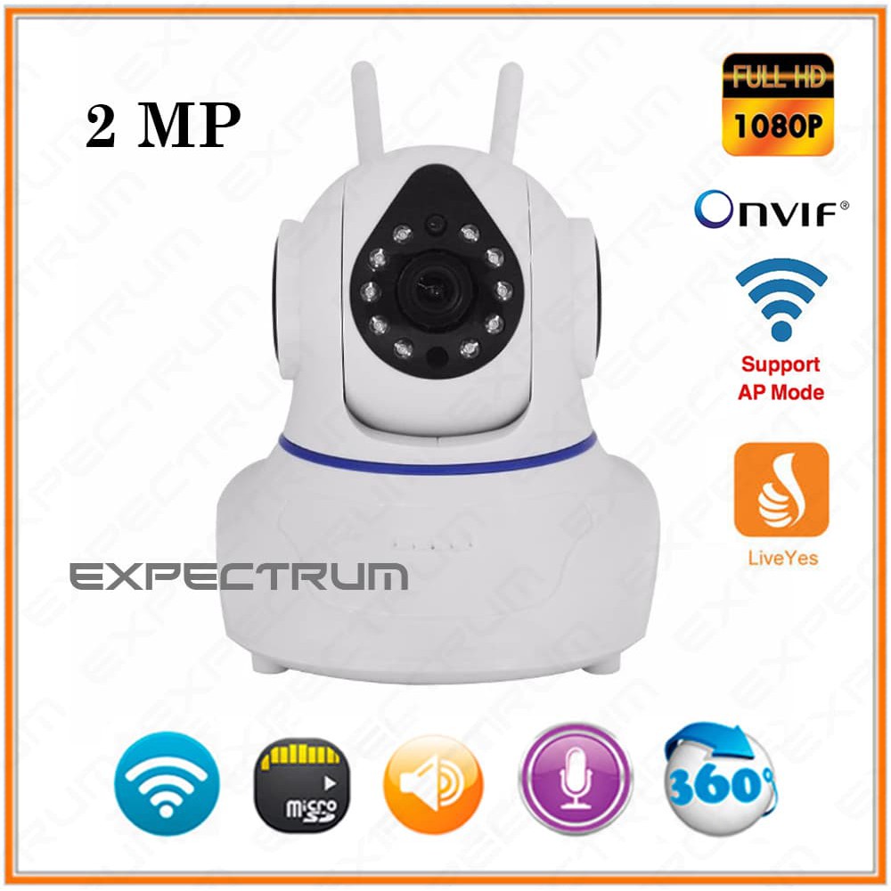 IPCAM / IP Camera 2MP Full HD1080P. LIVE YES, Ipcam Wireless P2P onvif