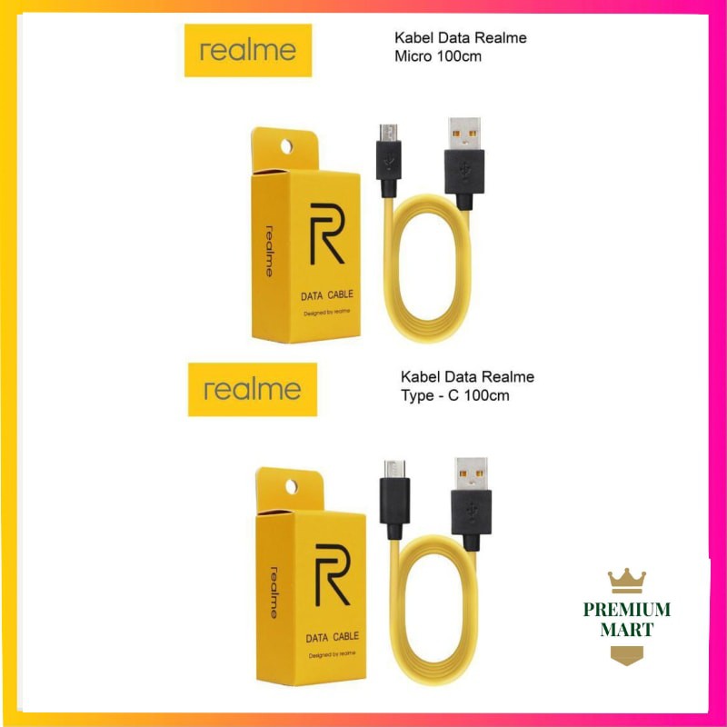 KABEL DATA MICRO USB REALME FAST CHARGING 2.4A [PM]