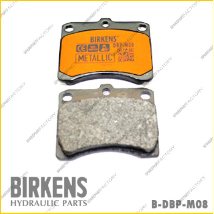 Kampas Rem Depan/Brake Pad Daihatsu Ceria BIRKENS METALLIC