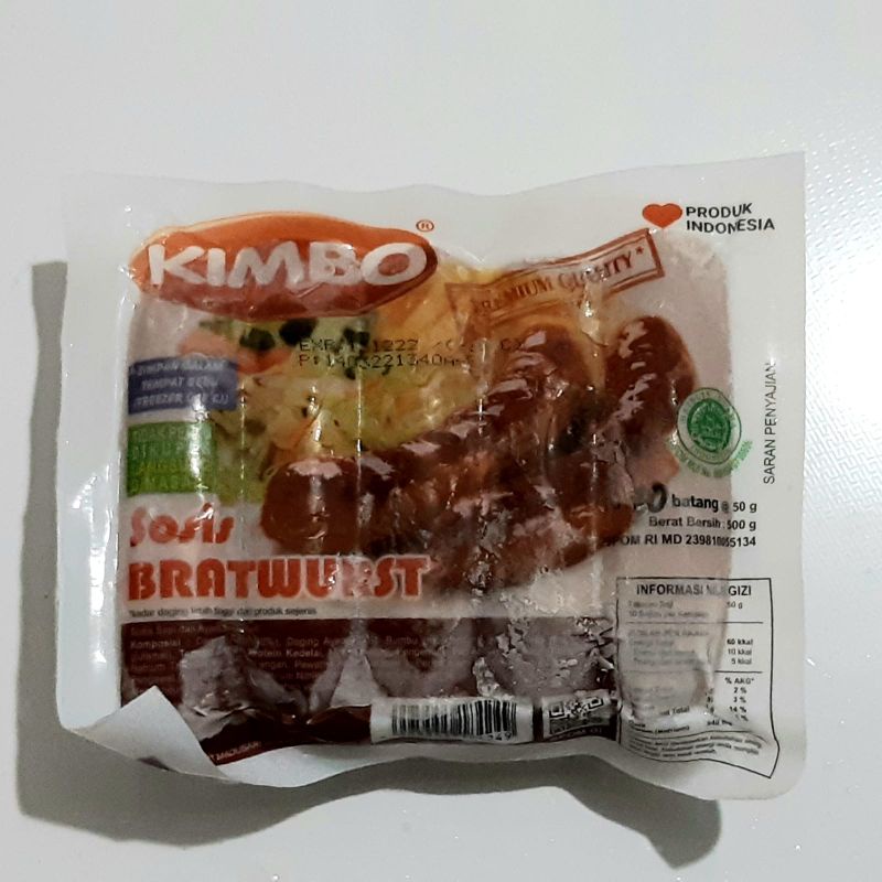 

KIMBO Sosis Bakar Mini 10pcs 500gr