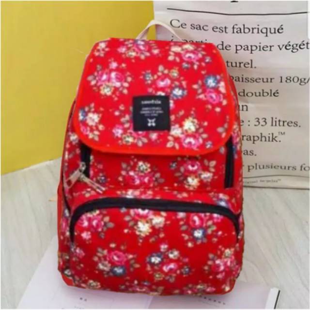 Ransel Tas Kanvas Preppy Tas Bahu Gaya Korea Pemuda Fashion Wanita Ransel Laptop Tas Sekolah untuk Remaja Anak Perempuan Anak Laki-laki Tas Buku Travel