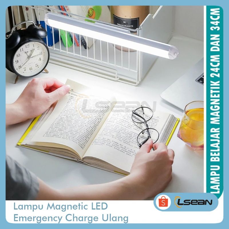 Lampu Magnetic led / Lampu kerja led / lampu emergency charge ulang