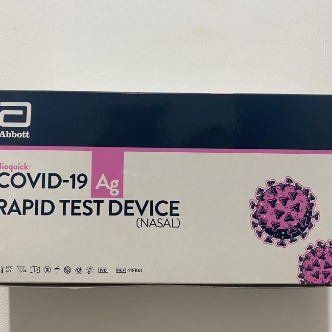 Rapid Test Antigen Abbott Nasal 100% ORIGINAL