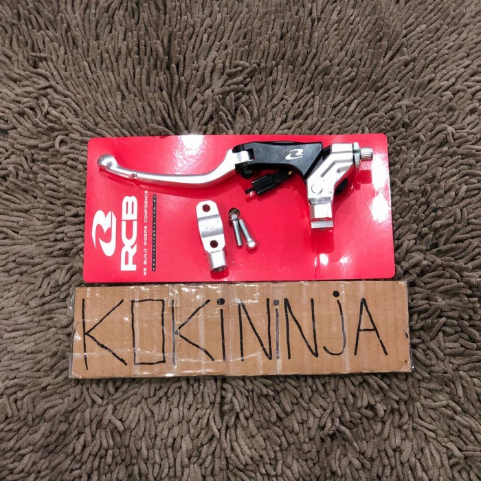 handle kiri rcb s1 silver universal matic kopling racingboy racing boy