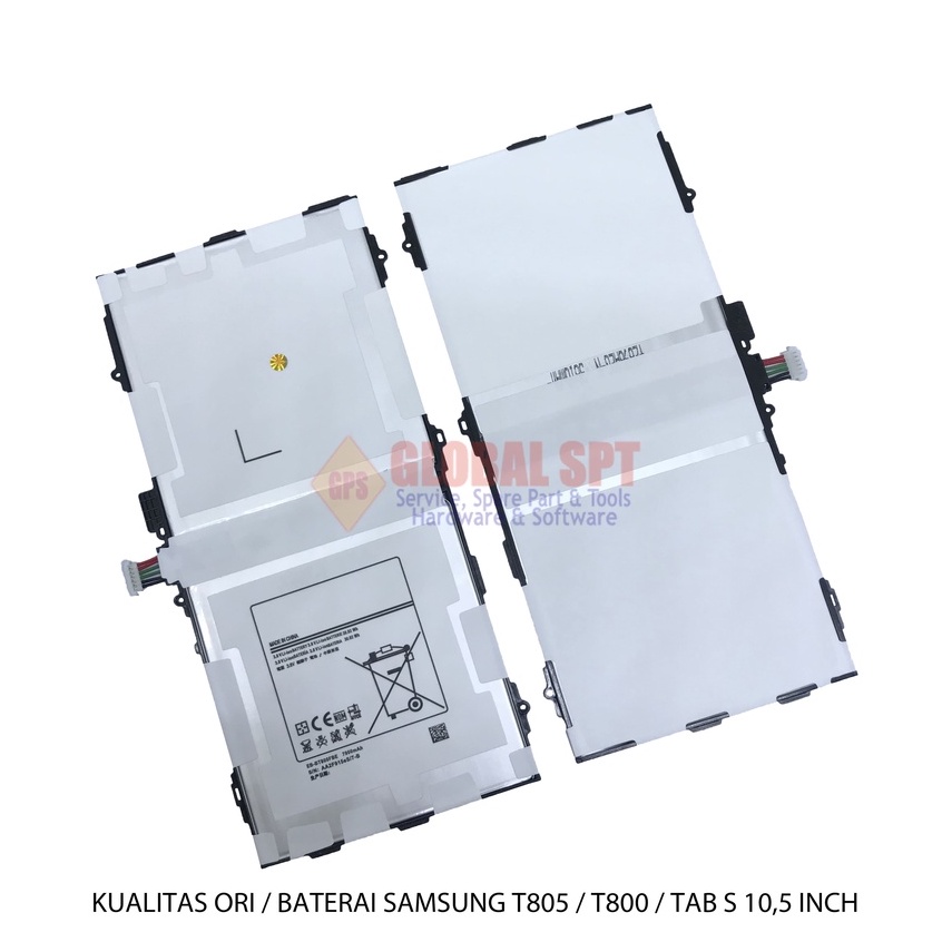 KUALITAS ORI / BATERAI SAMSUNG T805 / BATERE T800 / BATRE TAB S 10,5 INCH