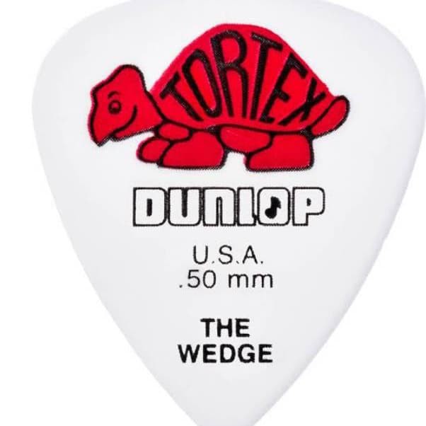 Pick Gitar Dunlop Tortex USA Pemetik Gitar 0,50mm dan 1,00mm