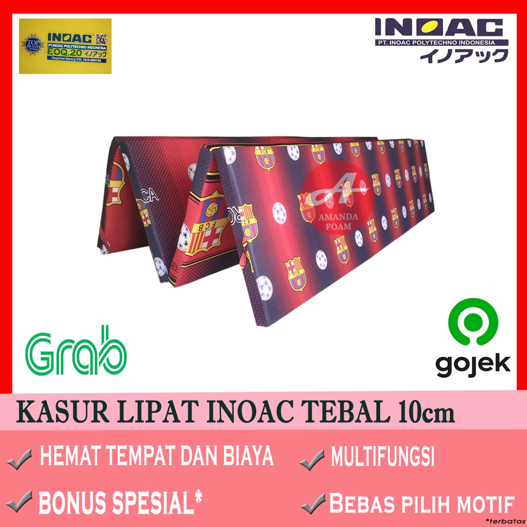 Kasur Lipat INOAC tebal 10cm