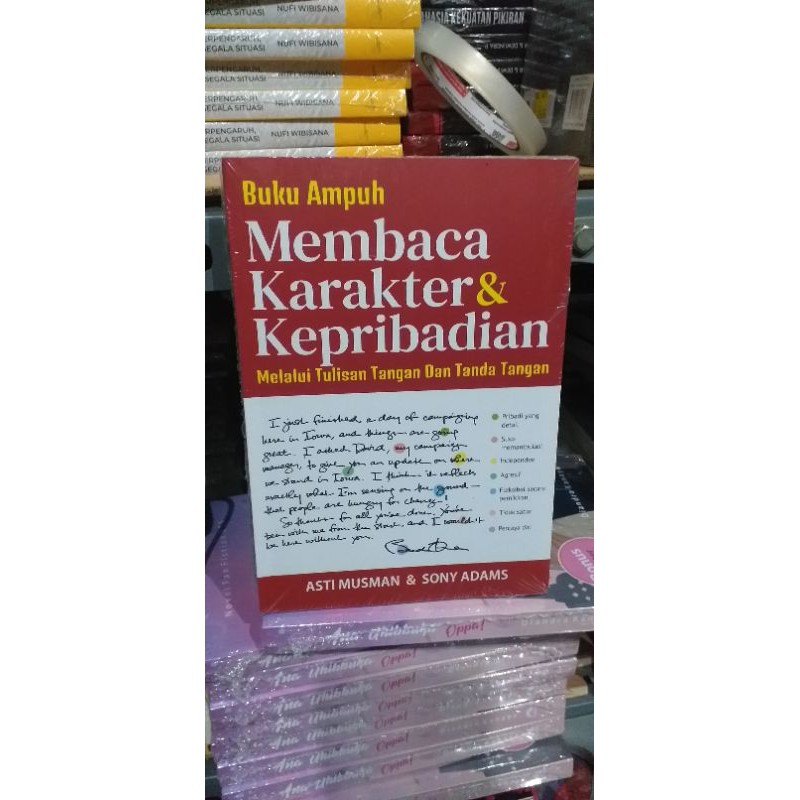 

BUKU AMPUH MEMMBACA KARAKTER & KEPRIBADIAN