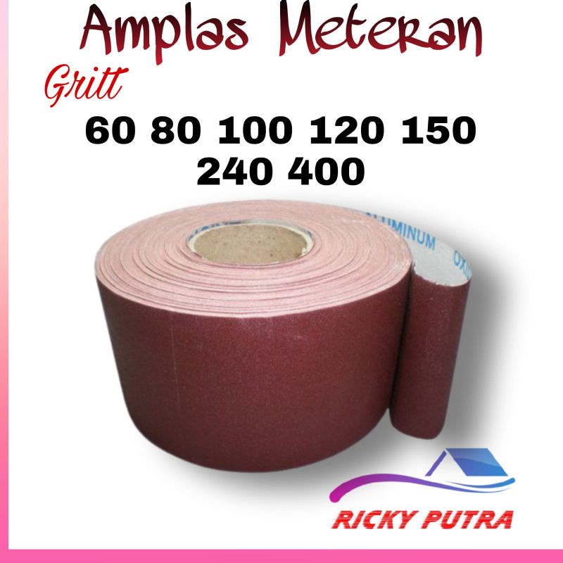 Amplas Meteran / Amplas Besi / Amplas kayu / Amplas Roll / Amplas Tembok /Amplas Halus Kasar