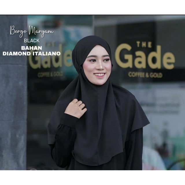 ( 1KG MUAT 15 PCS ) SAKENA BERGO DIAMOND ITALIANO NON PET HIJAB JILBAB KHIMAR MARYAM BERGO KERUDUNG