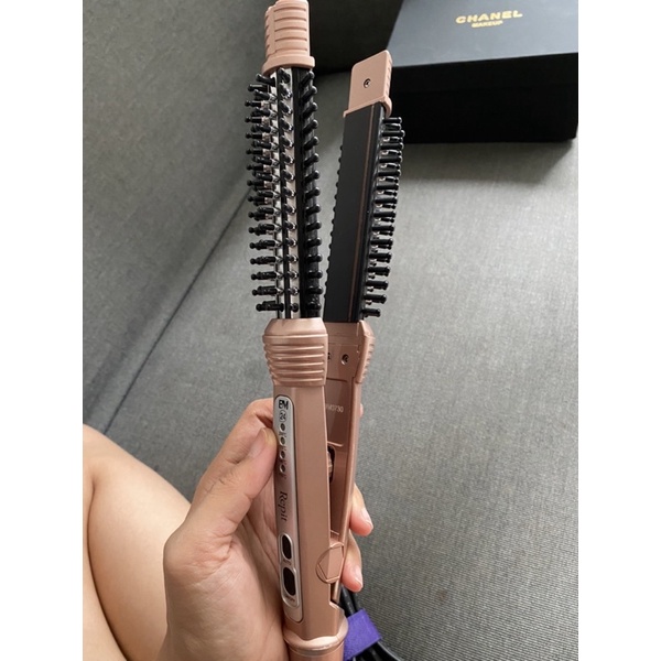 catokan repit titan heat brush iron 24mm
