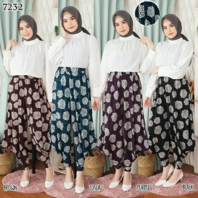 Celana Panjang Wanita Aladin Celana Jersey Korea