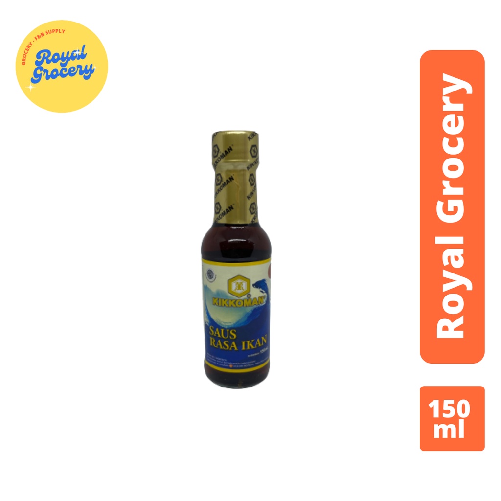 

Kikkoman Fish Sauce Kecap Ikan Halal 150ml