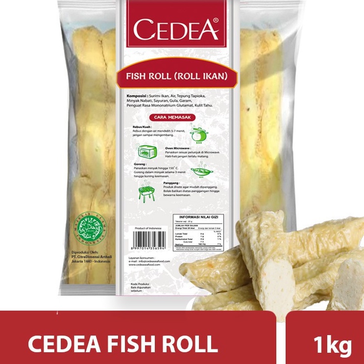 

Fish Roll Cedea 1kg