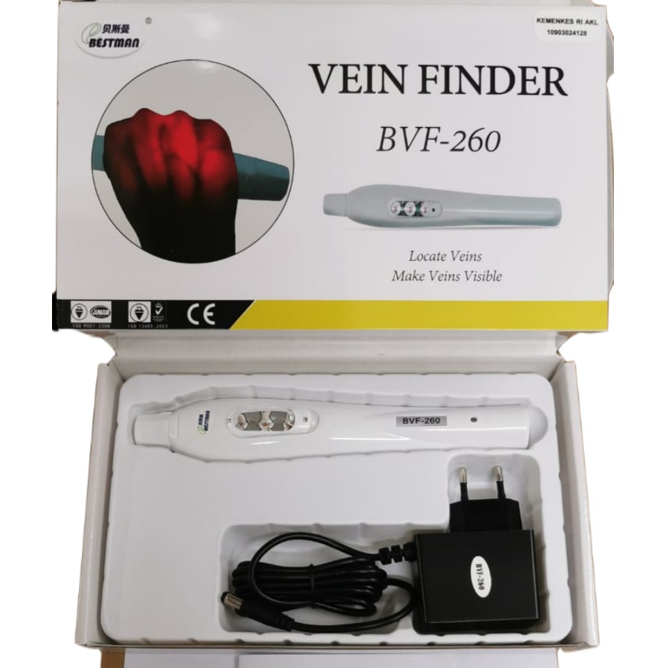 Bestman Original Alat Deteksi Cari Nadi Tangan / Vein Finder Bestman BVF-260