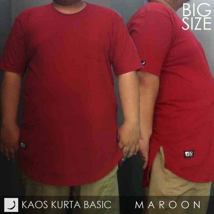 Kaos Kurta Jumbo Big Size XXXL Kaos Baju Rosal