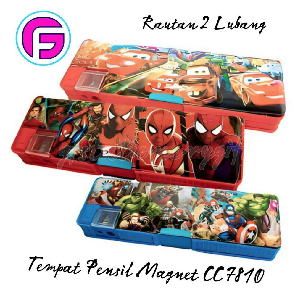 

Pensil Case Magnet 2Sisi Rautan / Kotak Pensil / Tempat Pensil CC-7810