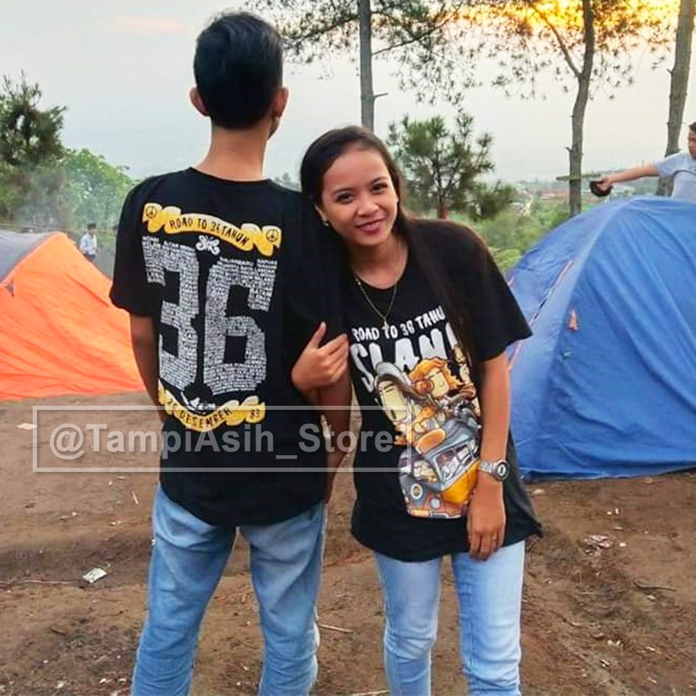 HUT 36 TAHUN SLANK - LENGAN PENDEK - ORIGINAL MADE IN SLANKERS - BAJU SLANK - KAOS SLANK - TAMPIASIH