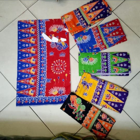 Sarung batik ondel-ondel betawi sarung betawi