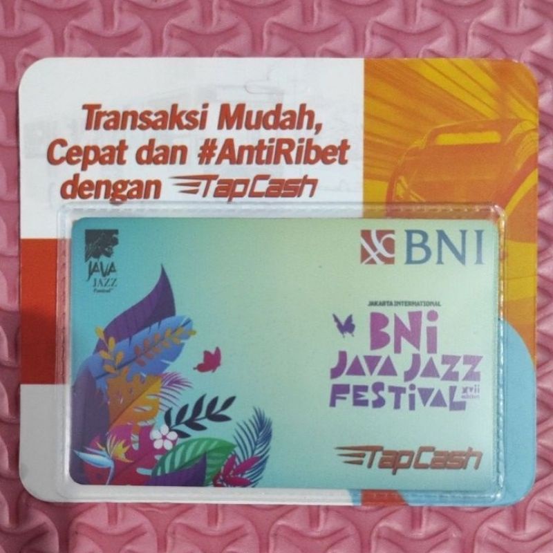 BNI Tapcash edisi Java Jazz Festival ORI /Like eMONEY eTOLL Flazz or Brizzi