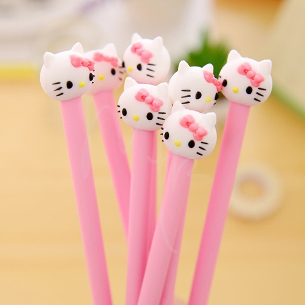 Pulpen Gel Karakter Lucu HELLO KITTY / Bolpoin / Ballpoint / Bulpen