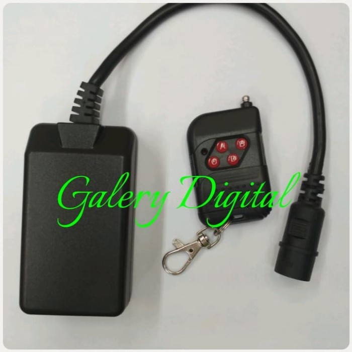 remote mesin asap fog machine