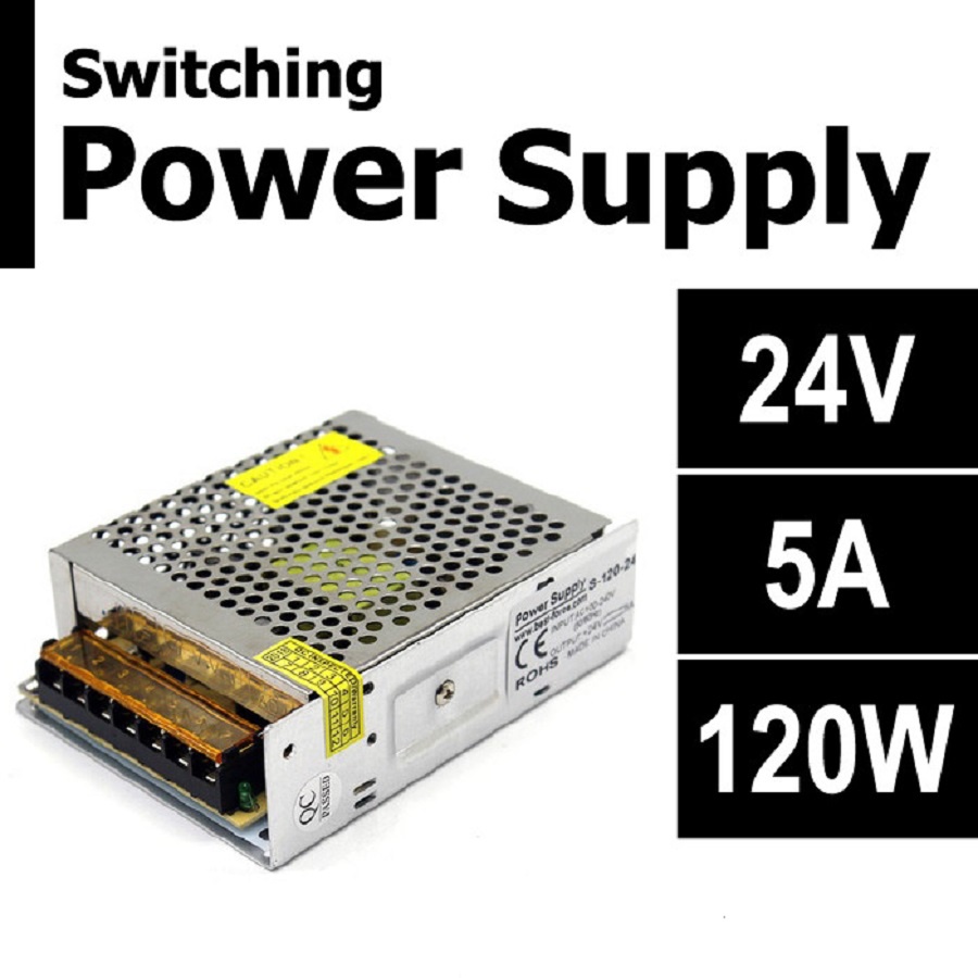 Power Supply Switching PSU 24V 5A Travo Jaring 24 Volt 5 Amper