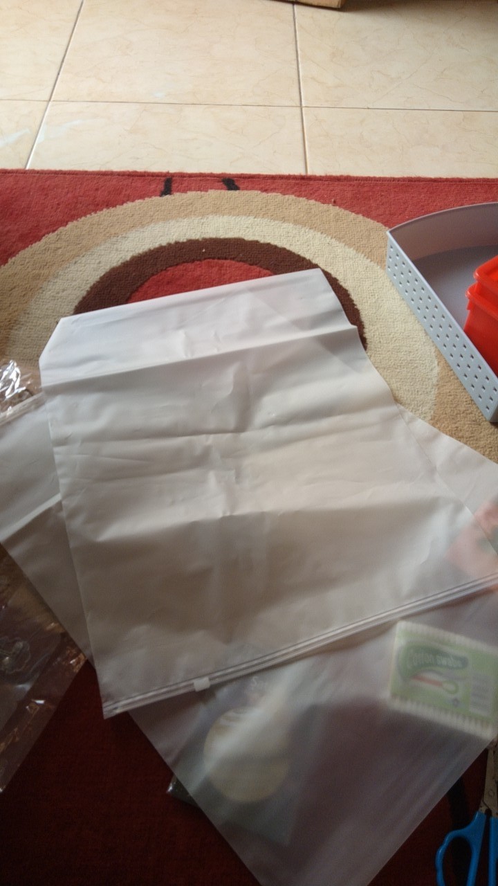 Anekagrosir | Zipper Storage Bag Besar / Organizer Bag Dengan Zip Lock Part 3