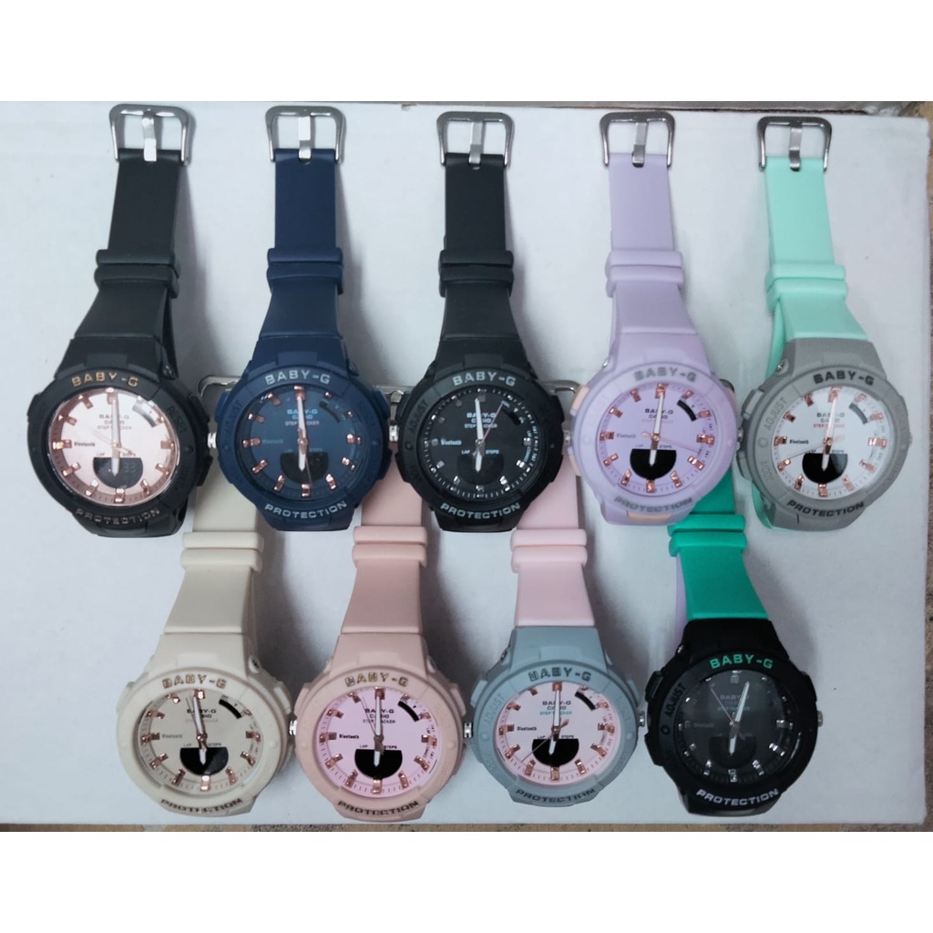 NEW COLOR !!! JAM TANGAN BABY-G CASIO SQUAD BSA-B100SC