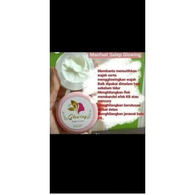 salep glowing night cream