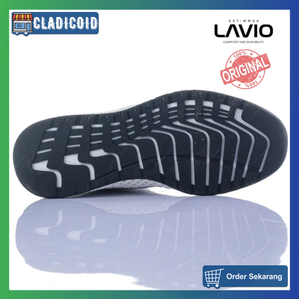 Sepatu Sneakers Outdoor Running Pria Lavio Euro Original Bahan Premium Nyaman dan Anti Slip