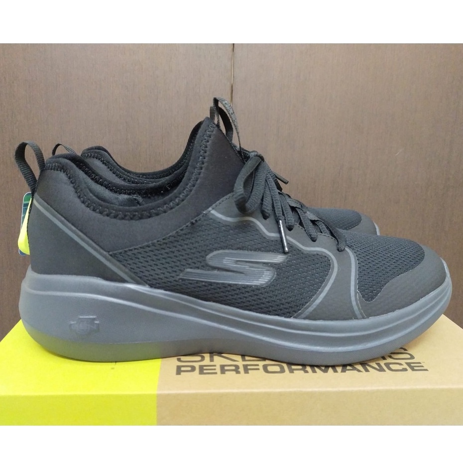 SKECHERS GO RUN FAST BLACK/CHARCOAL 20002B