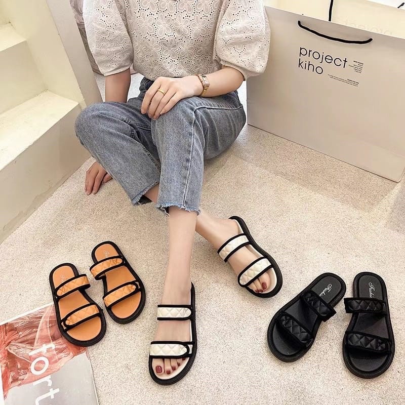 ARN 04 SLIP SANDAL WANITA  RAISA PREMIUM