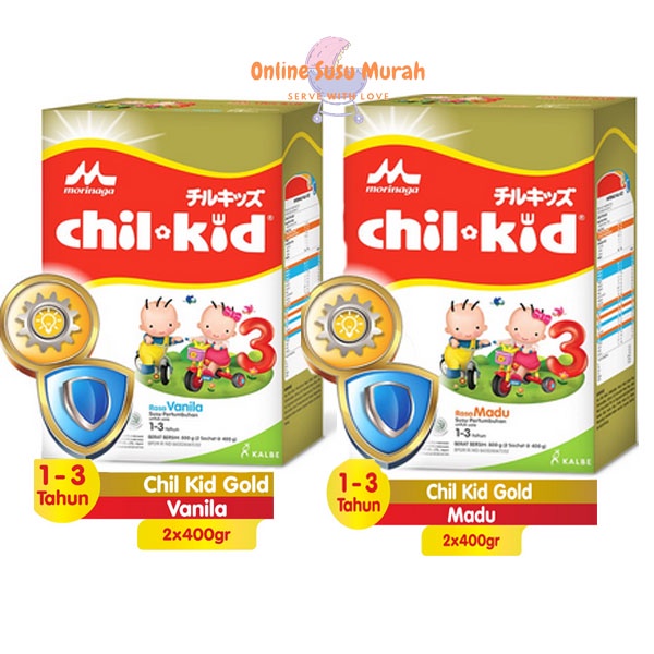 CHIL KID VANILA 800 GRAM CHILKID 800 GR VANILA MADU