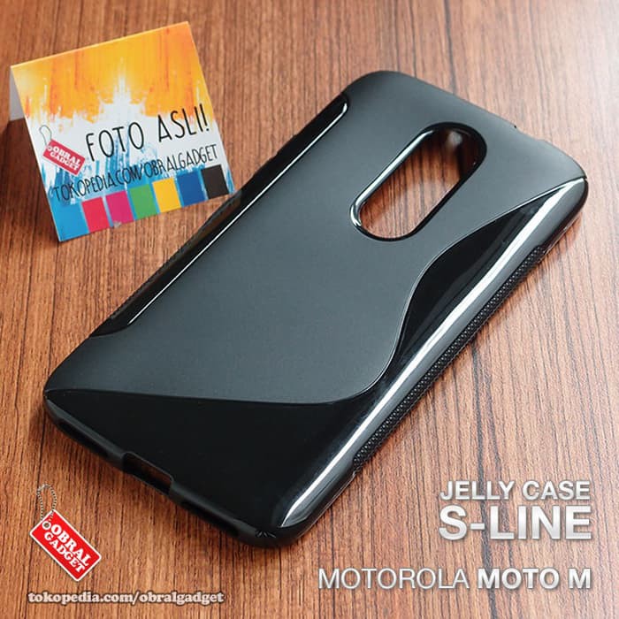 Soft Jelly Case Motorola MOTO M Gel Silicon Silikon Softcase Casing